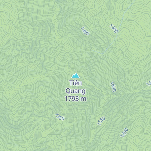Map of Tiên Quang