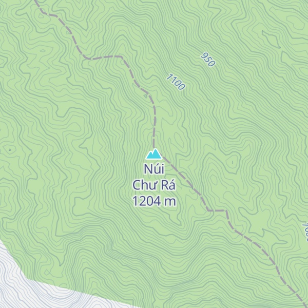 Map of Núi Chư Rá