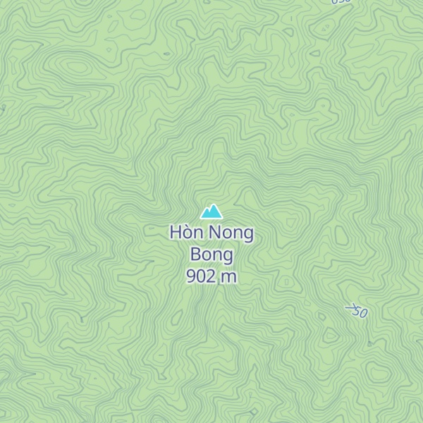 Map of Hòn Nong Bong