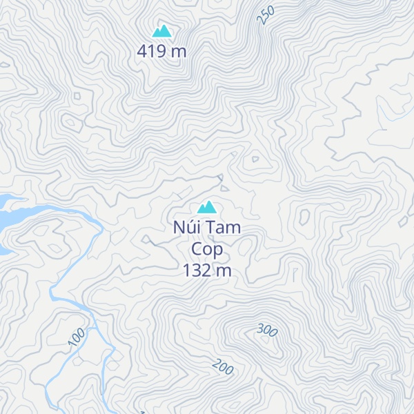 Map of Núi Tam Cop