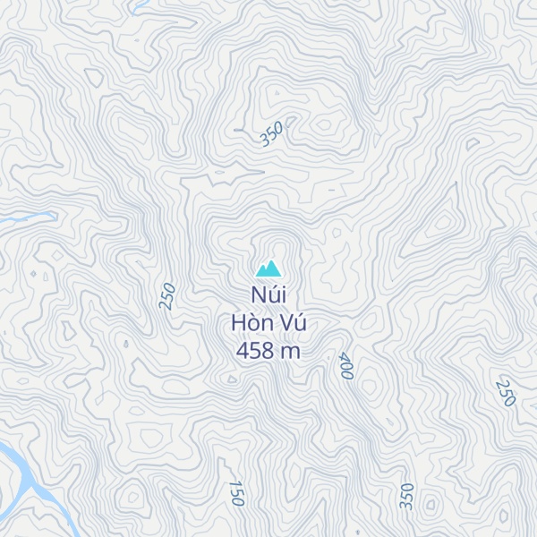 Map of Núi Hòn Vú