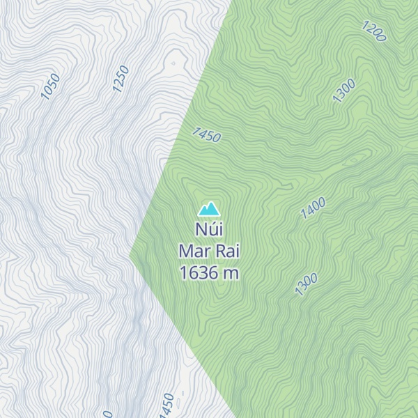 Map of Núi Mar Rai
