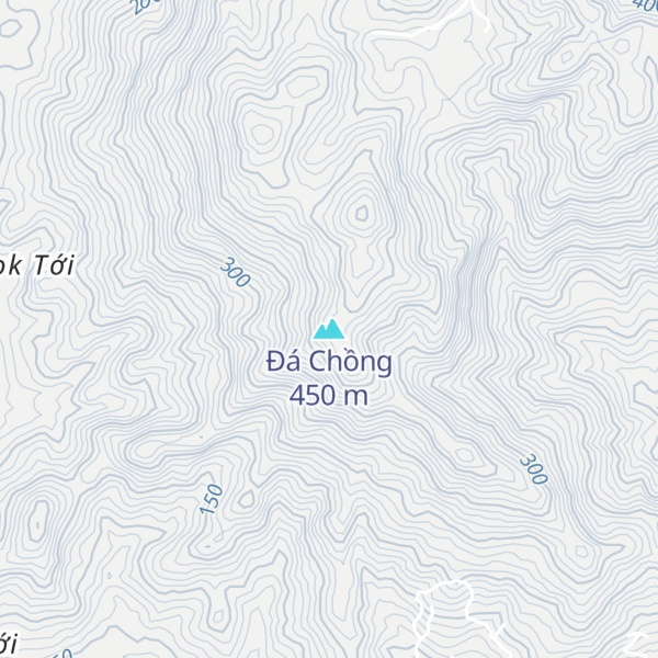 Map of Đá Chồng