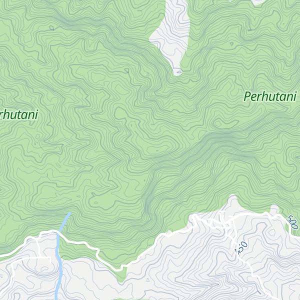 Map of Gunung Baribis