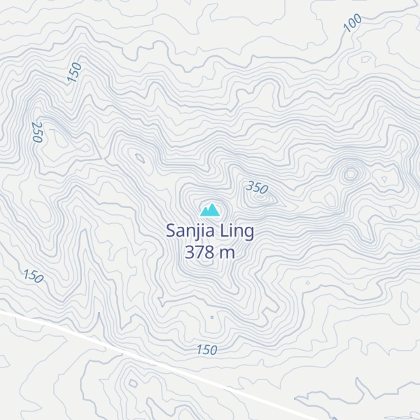 Map of Sanjia Ling