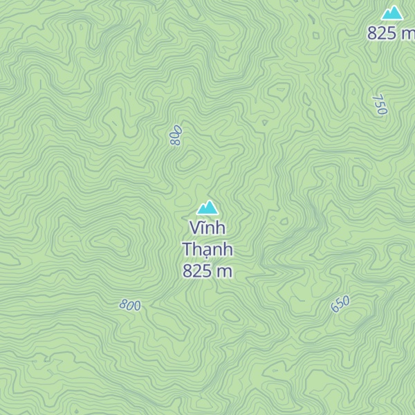 Map of Vĩnh Thạnh