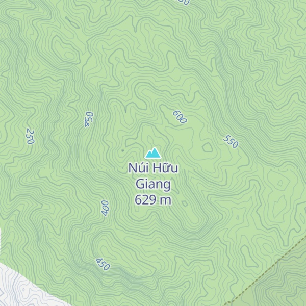 Map of Núi Hữu Giang