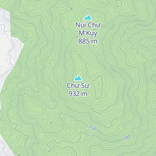 Map of Chư Sư