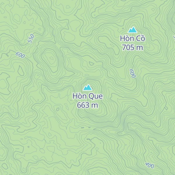Map of Hòn Que