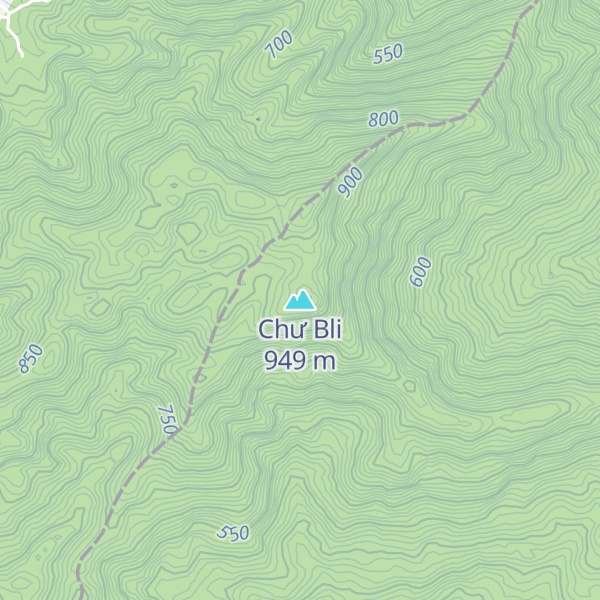 Map of Chư Bli