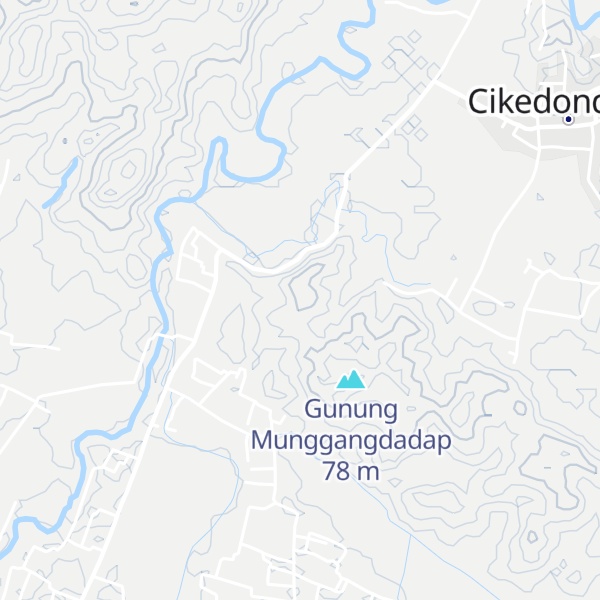Map of Gunung Kutapesagi