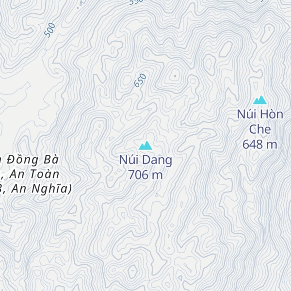 Map of Núi Dang
