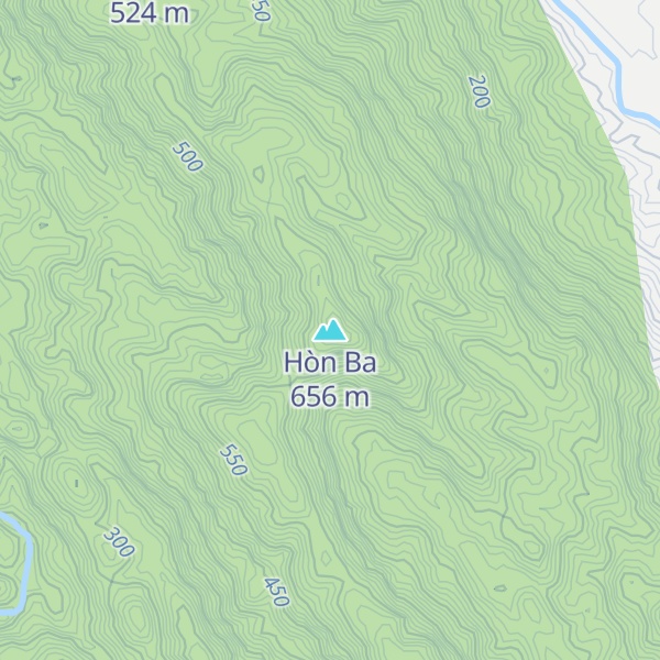 Map of Hòn Ba