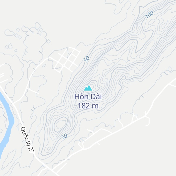 Map of Hòn Dài