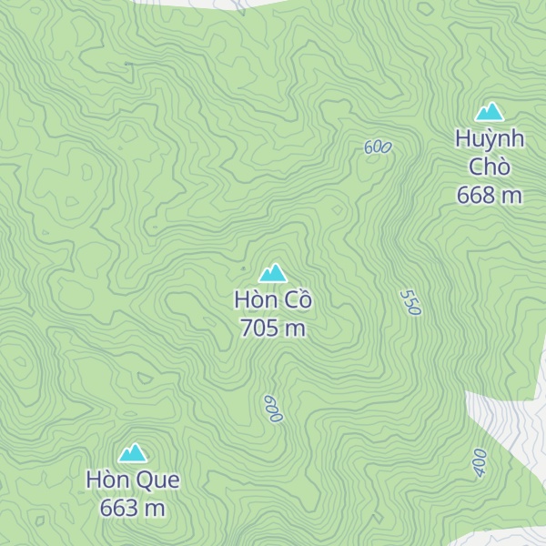 Map of Hòn Cồ