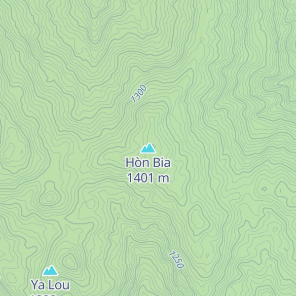 Map of Hòn Bia