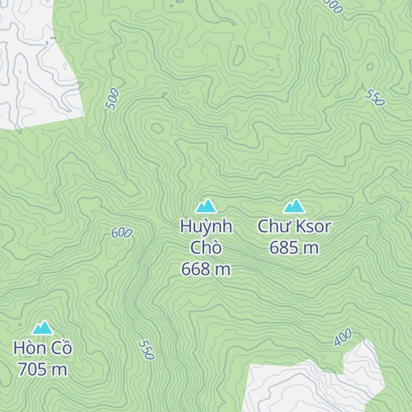 Map of Huỳnh Chò
