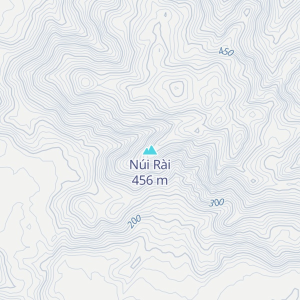 Map of Núi Rài