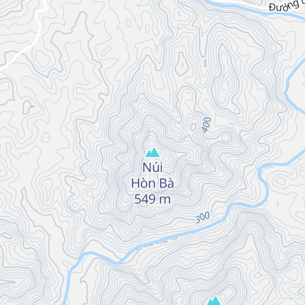 Map of Núi Hòn Bà