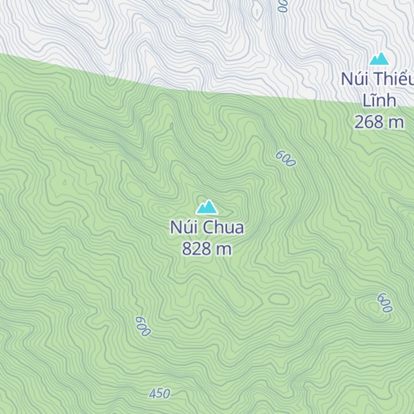 Map of Núi Chua