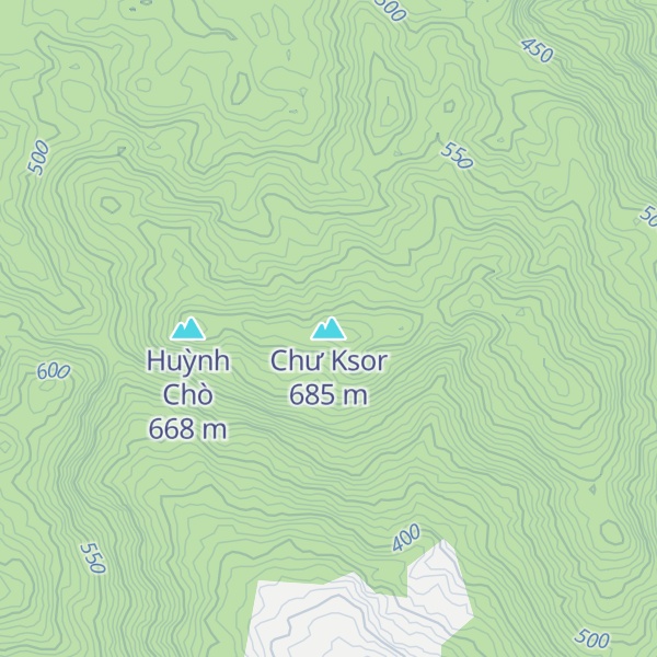 Map of Chư Ksor