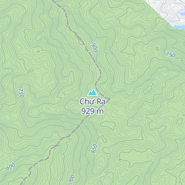 Map of Chư Ra