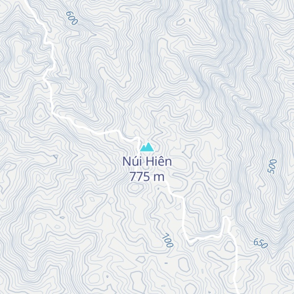 Map of Núi Hiên