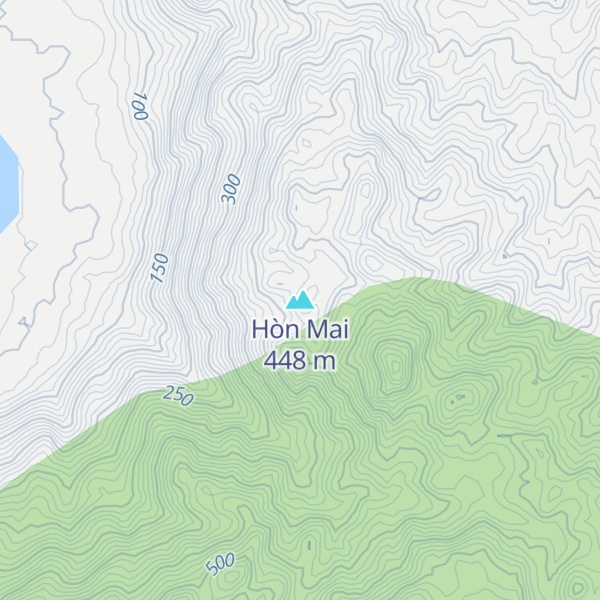 Map of Hòn Mai