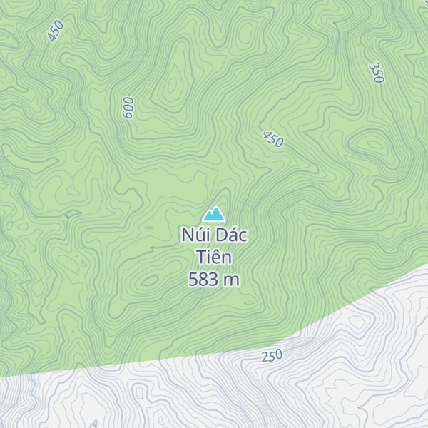 Map of Núi Dác Tiên