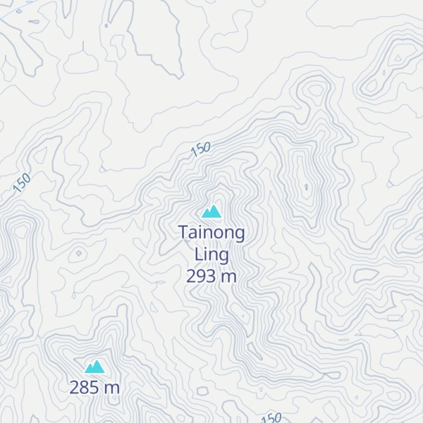 Map of Tainong Ling