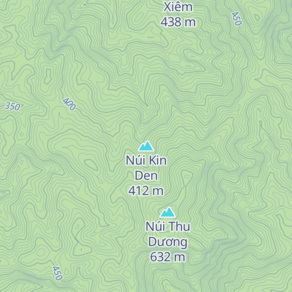 Map of Núi Kin Den