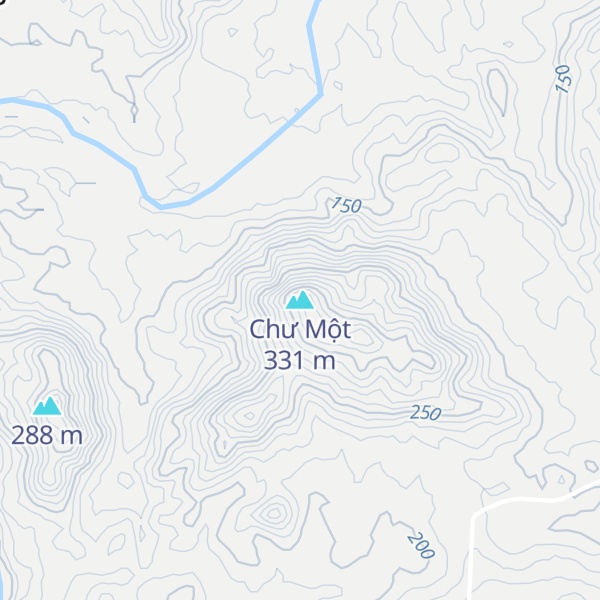 Map of Chư Một