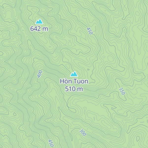 Map of Hòn Tuon