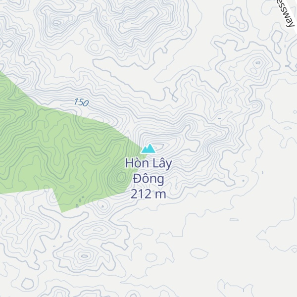 Map of Hòn Lây Đông