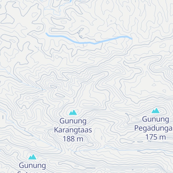 Map of Gunung Melati
