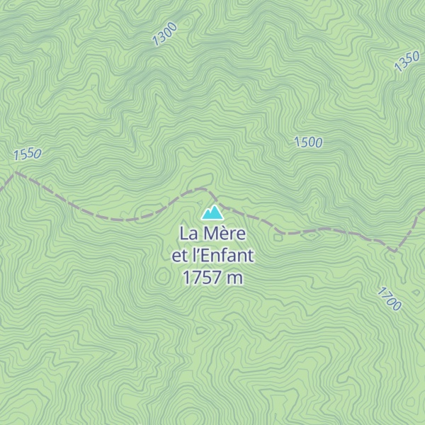 Map of La Mère et l’Enfant
