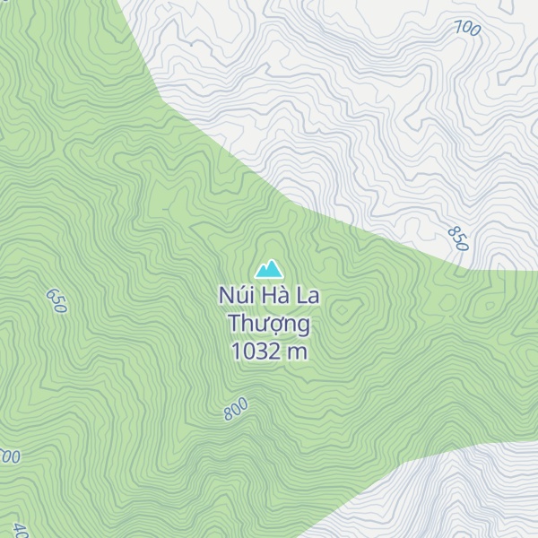 Map of Núi Hà La Thượng