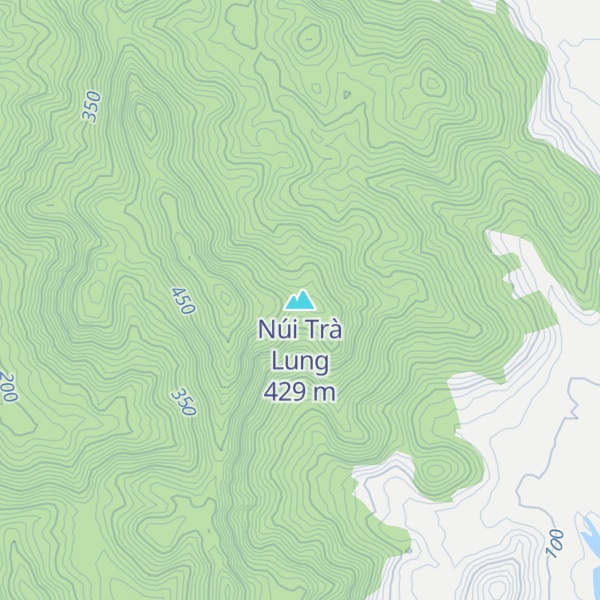 Map of Núi Trà Lung