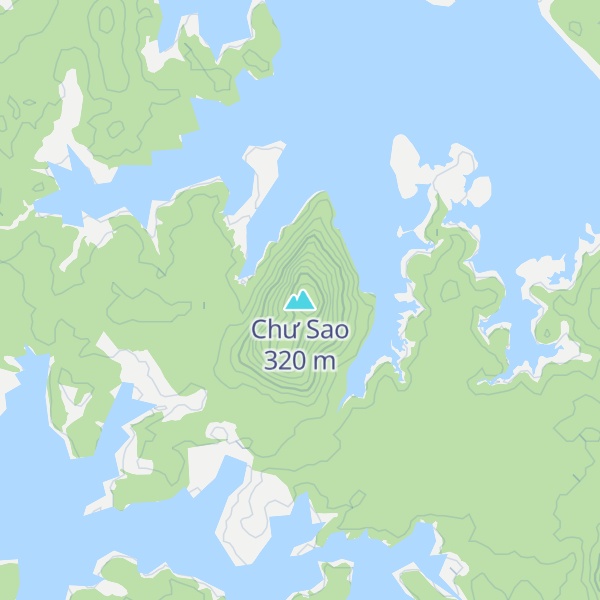 Map of Chư Sao