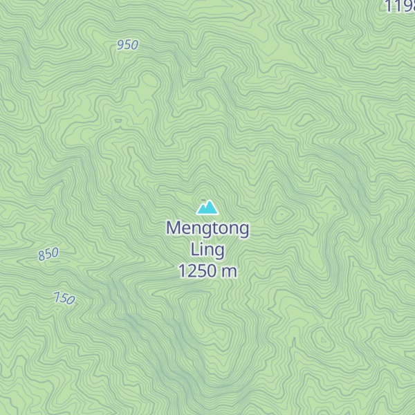 Map of Mengtong Ling