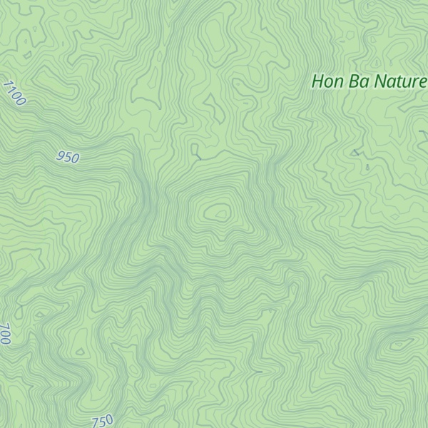 Map of Núi Man Han