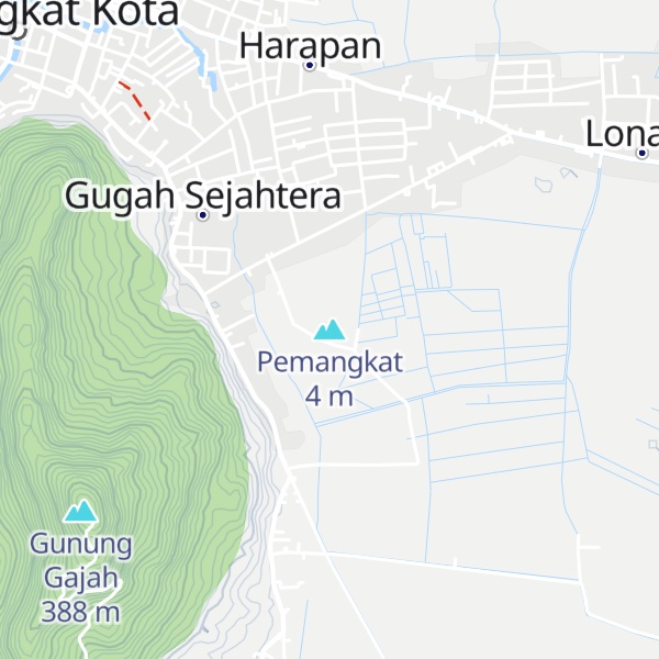 Map of Pemangkat