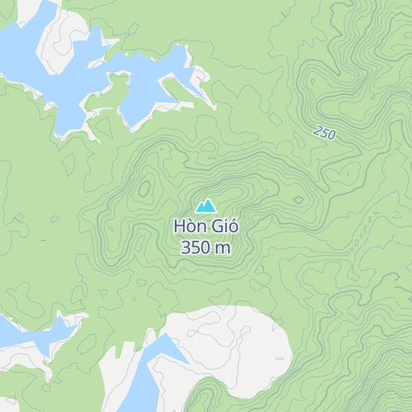 Map of Hòn Gió