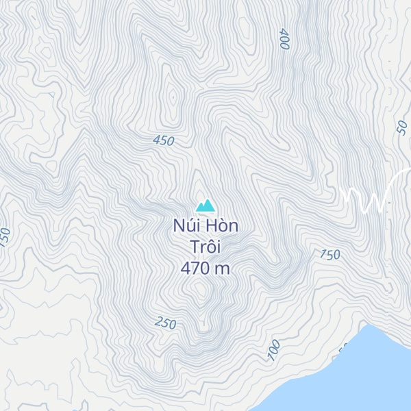Map of Núi Hòn Trôi