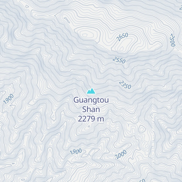 Map of Guangtou Shan
