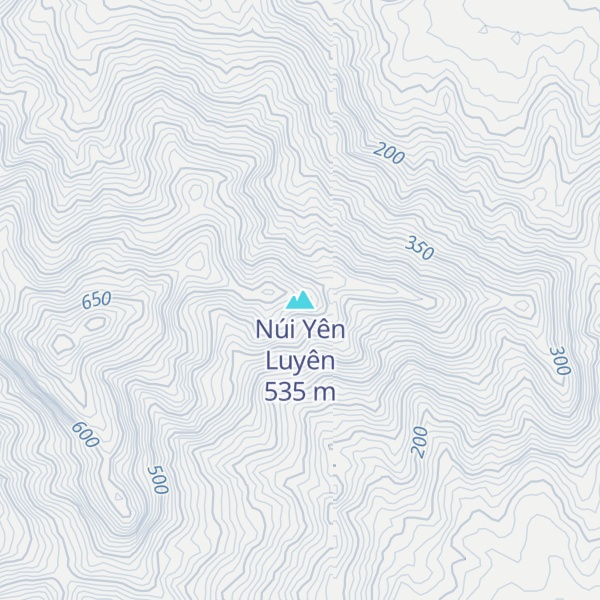 Map of Núi Yên Luyên