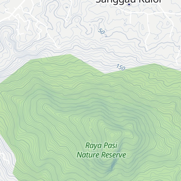 Map of Gunung Pasi