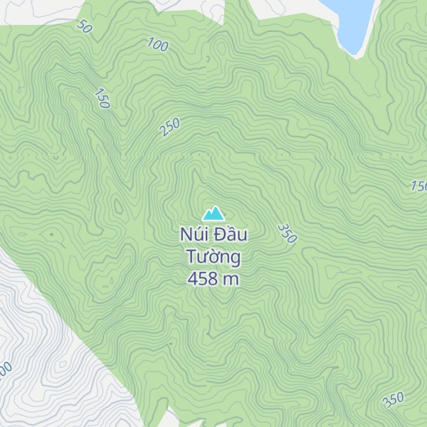 Map of Núi Đầu Tường