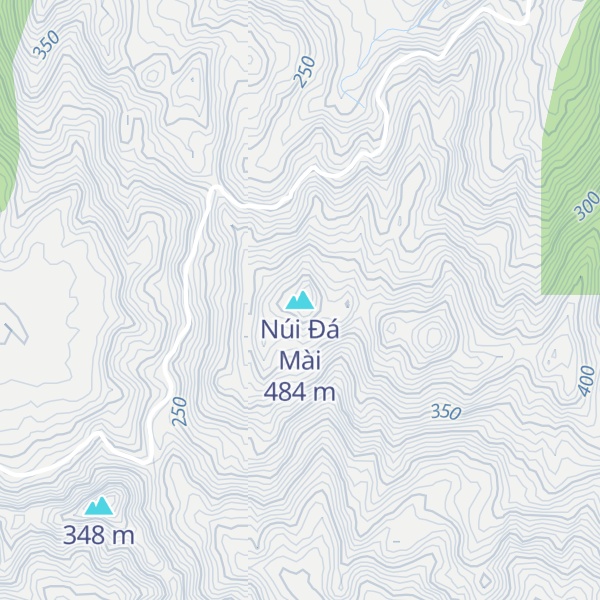 Map of Núi Đá Mài