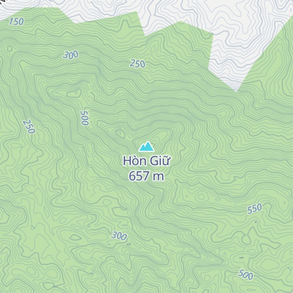 Map of Hòn Giữ